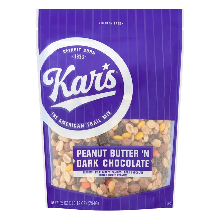 Peanut Butter 'n Dark Chocolate Peanuts, Pb Flavored Candies, Butter Toffee Peanuts Trail Mix