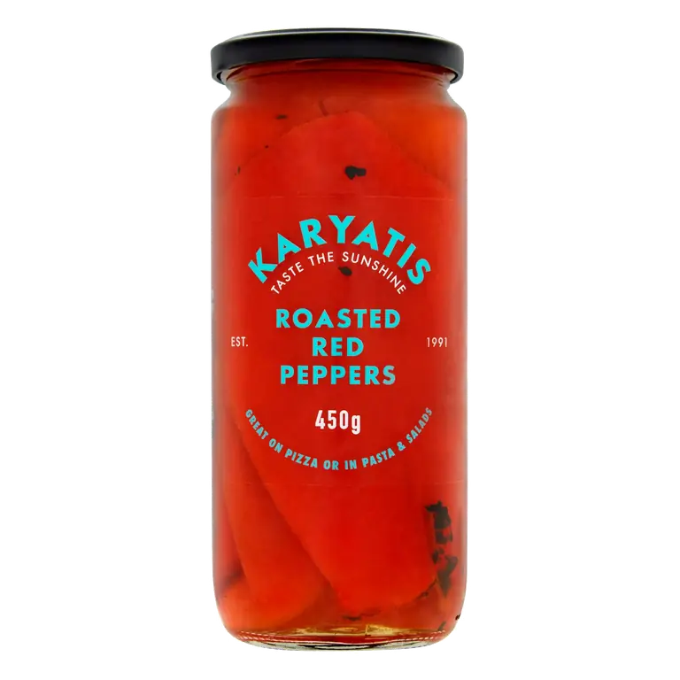 Roasted Red Peppers 450g (350g*)