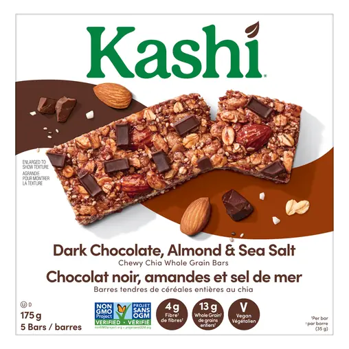 Chewy Bar Dark Chocolate Almond Sea Salt 175 g