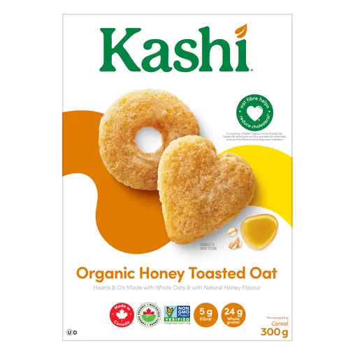 Organic Cereal Honey Toasted Oat 300 g