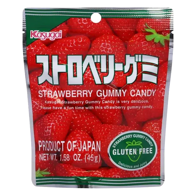 Gummy Candy, Gluten Free, Strawberry