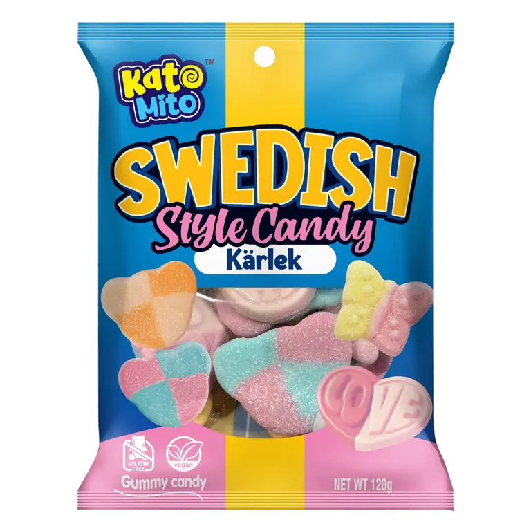 Kato Mito Karlek Swedish Style Candy 120g