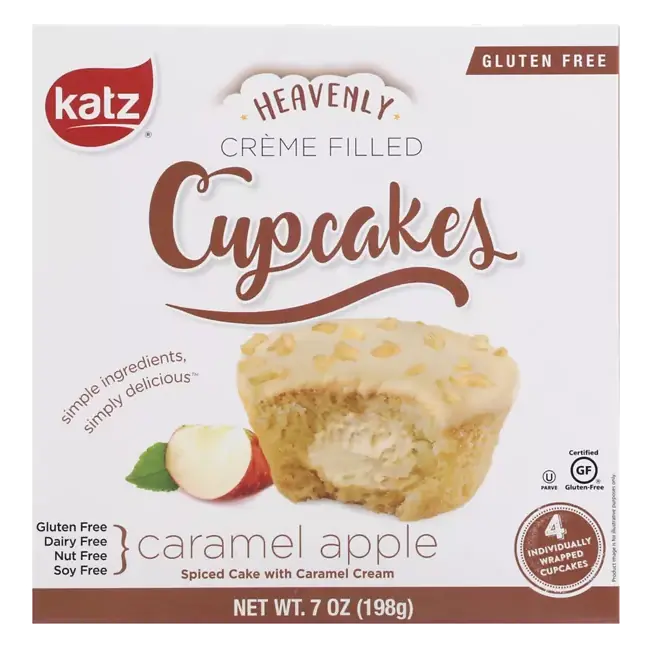Cupcakes, Caramel Apple, Cream Filled