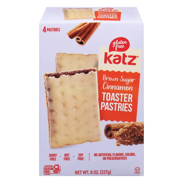 Gluten Free Brown Sugar Cinnamon Toaster Pastries - 4 ct