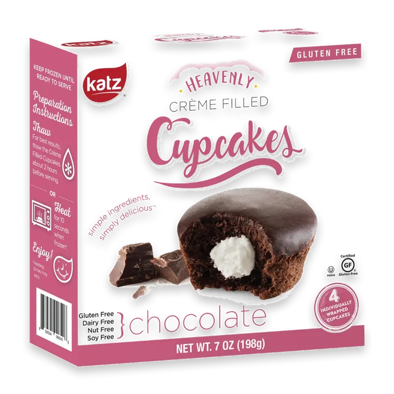 Chocolate Creme Filled Cupcakes