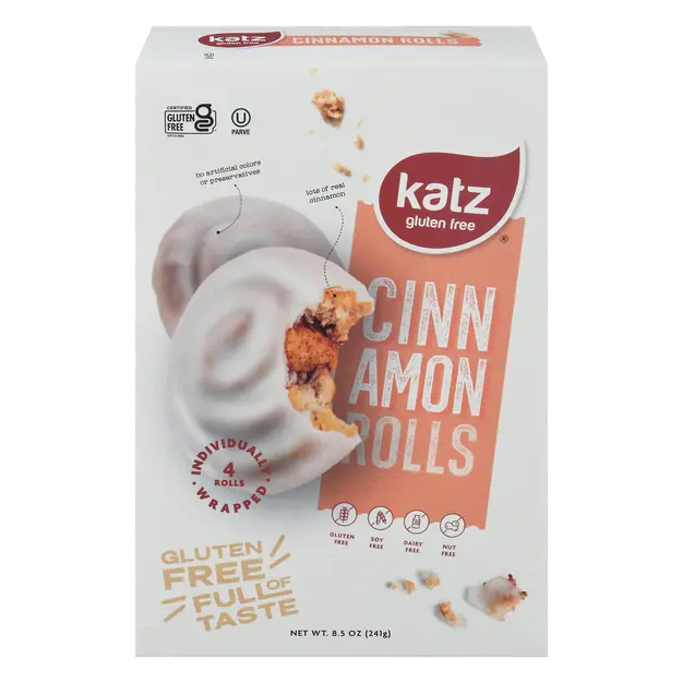 Gluten Free Cinnamon Rolls - 4 ct Frozen
