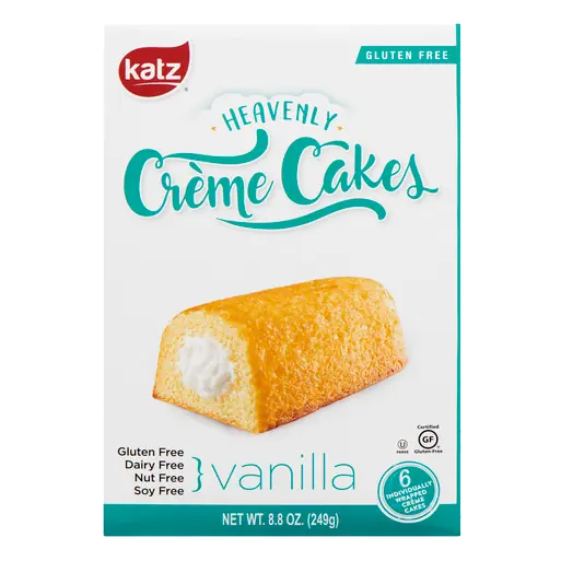 Gluten-Free Frozen Heavenly Crème Cakes Vanilla 249 g