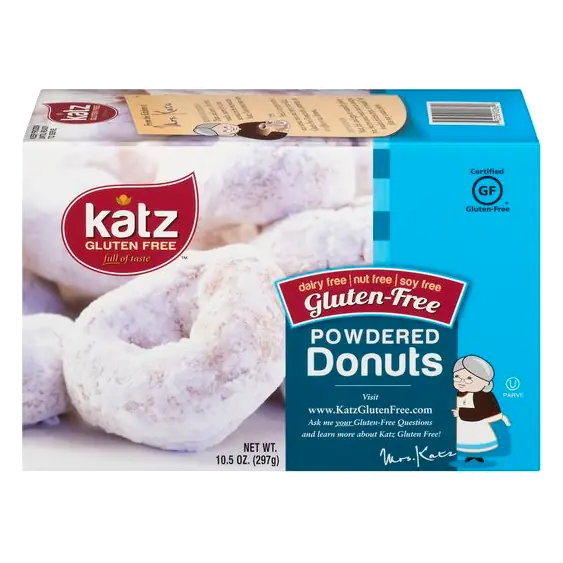 Gluten Free Powdered Donuts - 6 ct Frozen