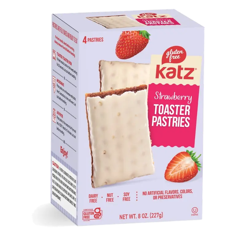 Gluten Free Strawberry Toaster Pastries