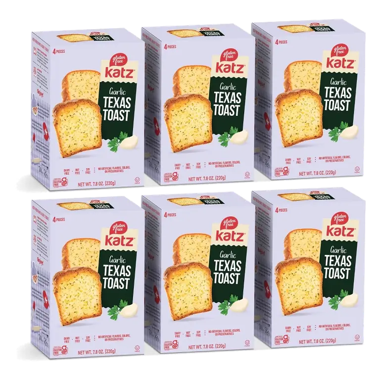 Katz Gluten Free Texas Toast, 6 Pack