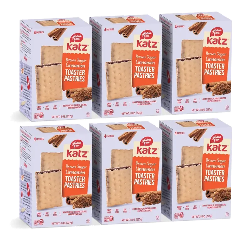 Katz Gluten Free Toaster Pastries - Cinnamon - 6 Pack