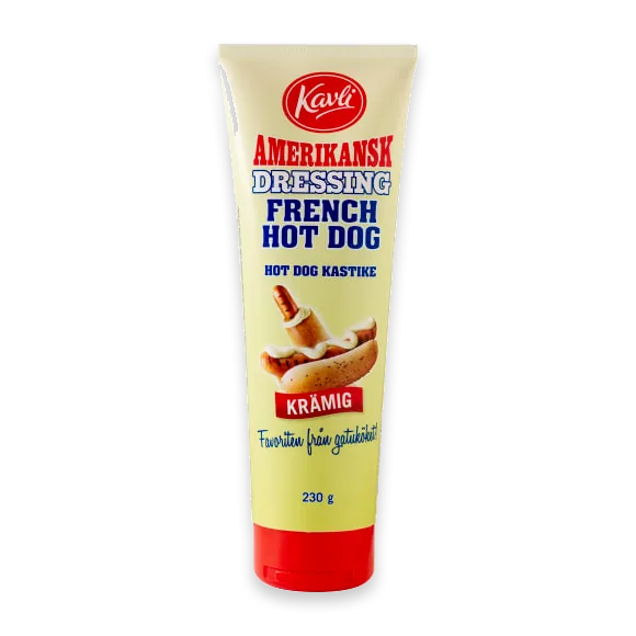 French Hot Dog Amerikansk Dressing