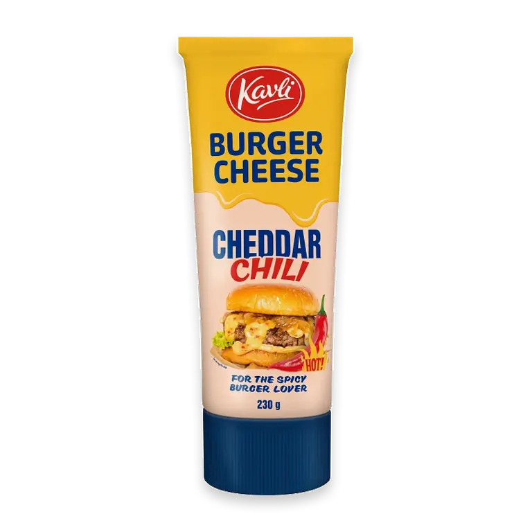 Hamburgerost Cheddar Chili 230g