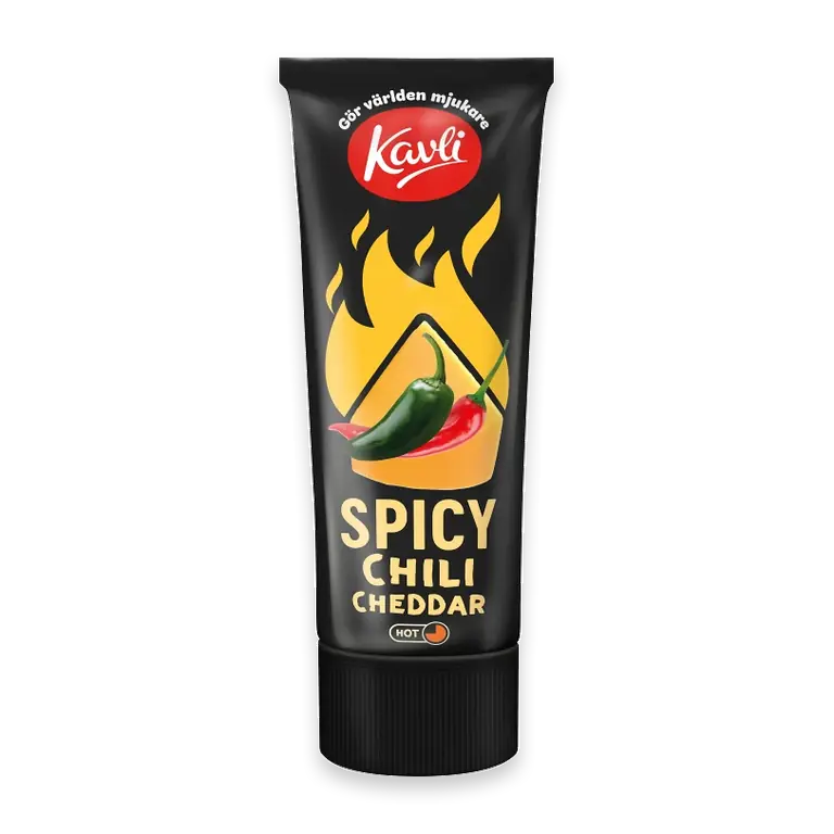 Mjukost Spicy Chili Cheddar 250 g