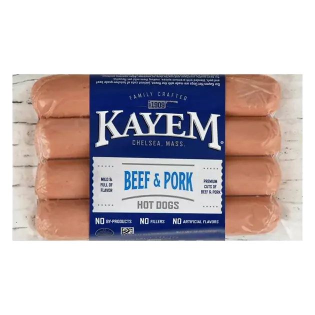 Hot Dogs, Beef & Pork