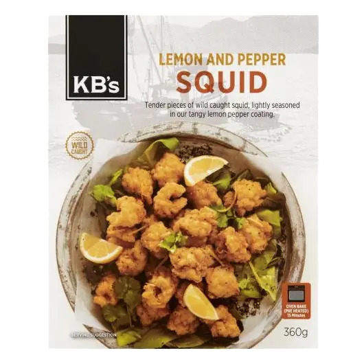 Lemon & Pepper Squid