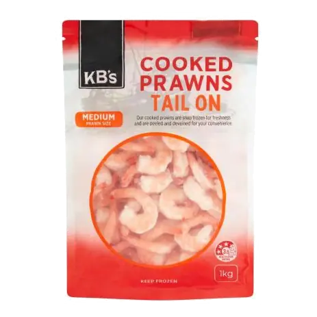 Cooked Prawns Tail On