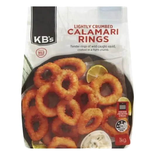 Crumbed Squid Rings