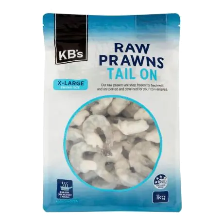 Raw Prawns Tail On