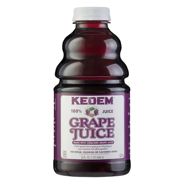 Kedem 100% Pure Grape Juice Made with Concord, 32 fl oz