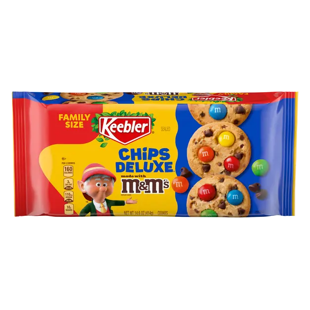 Chocolate Chip Cookies with M&M's Family Size