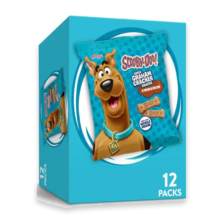 Kellogg's SCOOBY-DOO! Multipack Cinnamon Baked Graham Crackers
