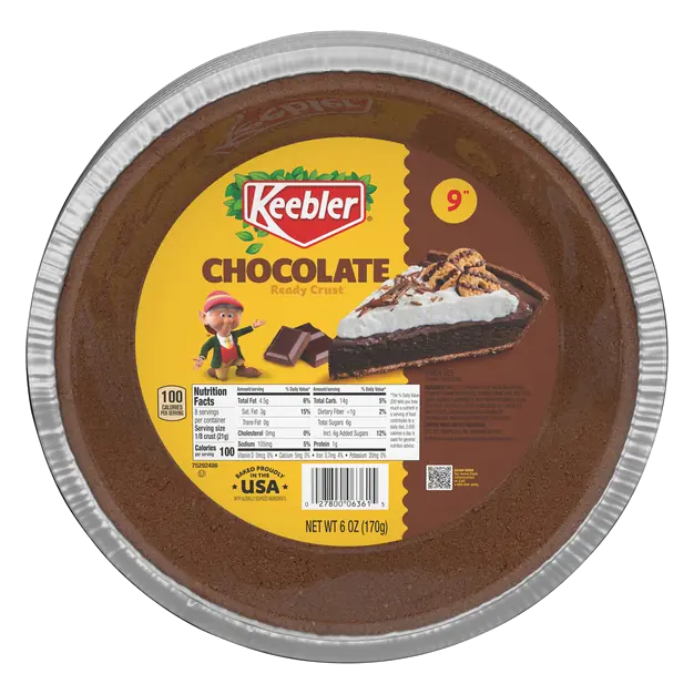 Pie Crust Chocolate Crumb 9 Inch