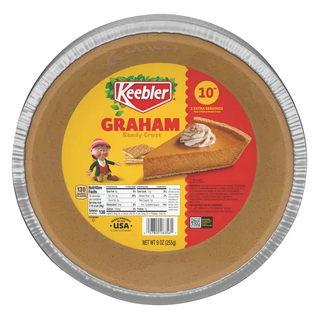 Pie Crust Graham Cracker 10 Inch