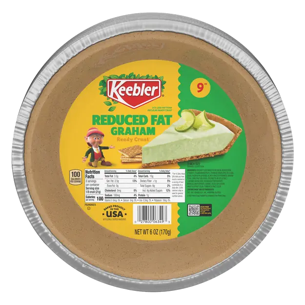 Reduced Fat 9 Inch Graham Pie Crust