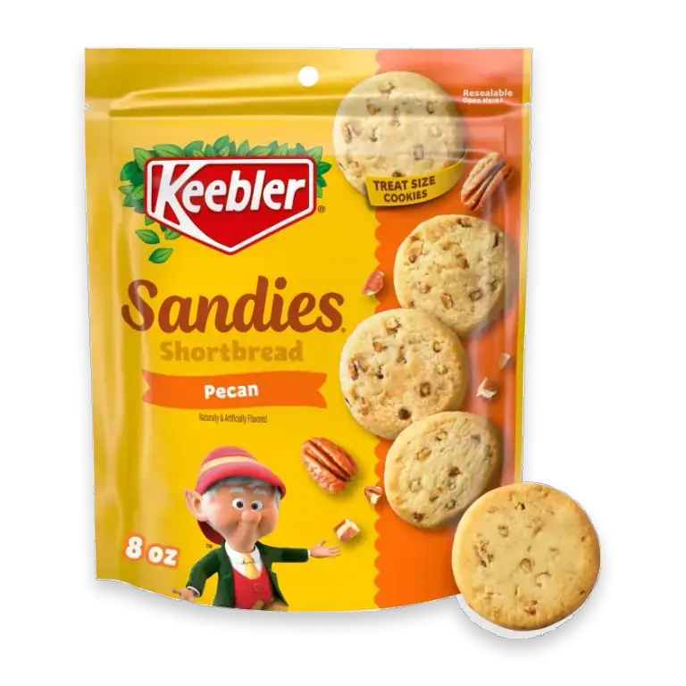 Sandies Pecan Cookies Shortbread Cookies with Crunchy Pecans