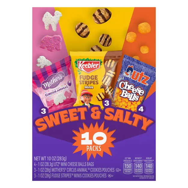 Sweet & Salty Variety Pack - 10 ct