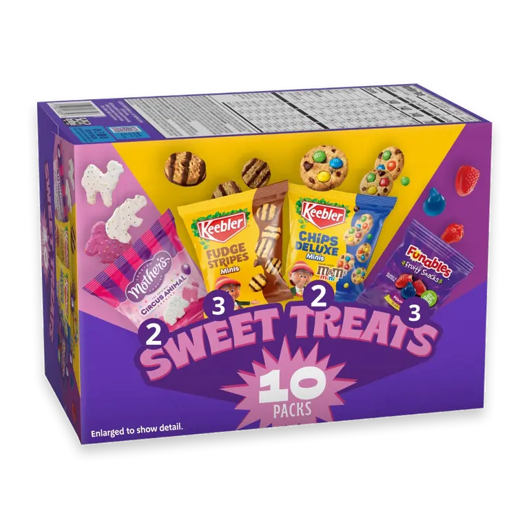 Sweet Treat Variety Pack Includes Chips Deluxe Funables Fudge Stripes