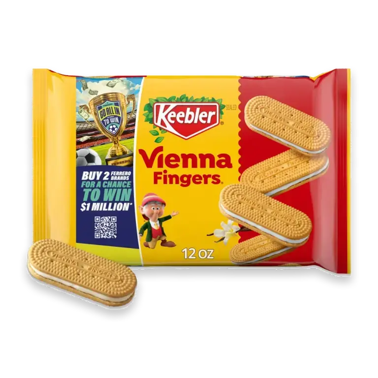 Vienna Fingers Sandwich Cookies with Crème Filling