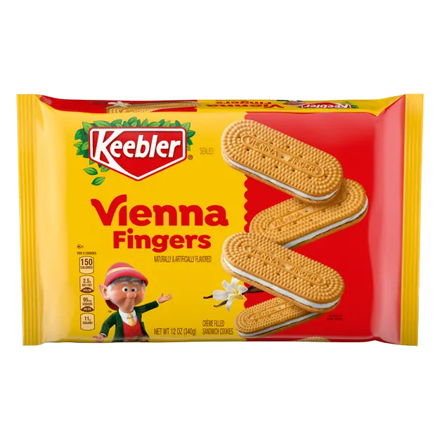 Vienna Fingers Vanilla Fudge Creme Sandwich Cookies