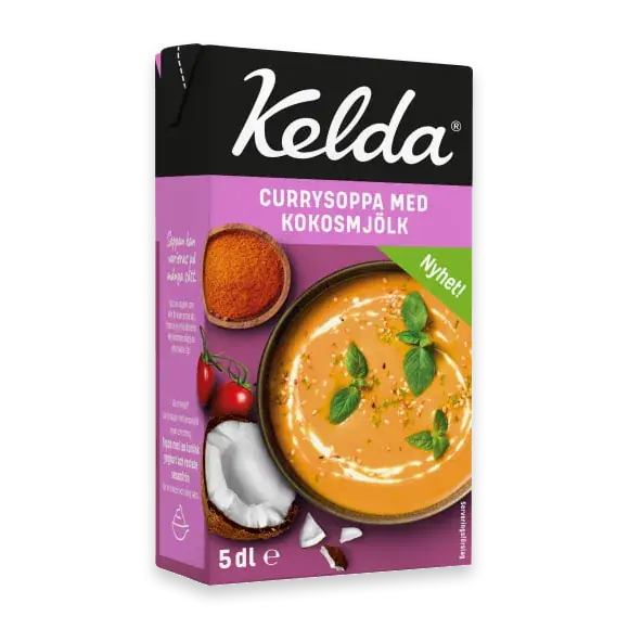Currysoppa Kokosmjölk