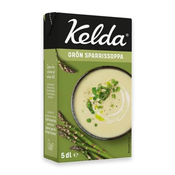 Grön Sparris Soppa