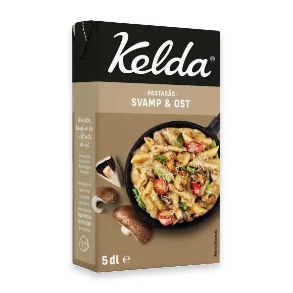 Pastasås Svamp Ost