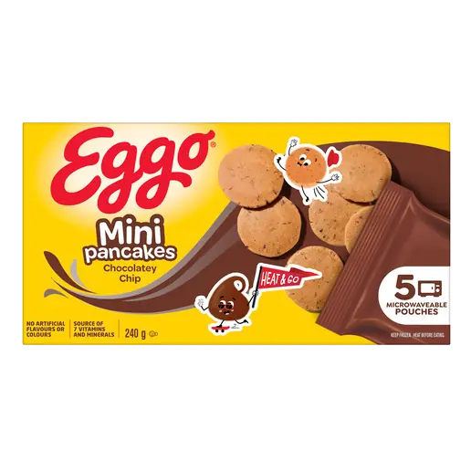 Frozen Mini Pancakes Chocolate Chip 5 x 48 g