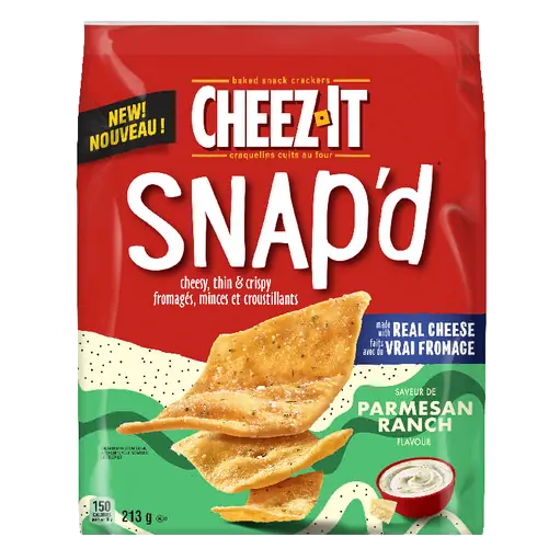 Cheez-It Snap'd Crackers Ranch Flavour 213 g