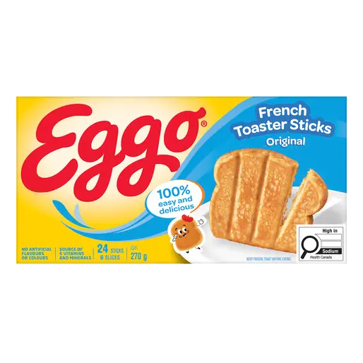 Frozen French Toast Sticks Original 270 g