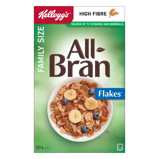 Kellogg's All Bran Cereal Flakes Original 560 g