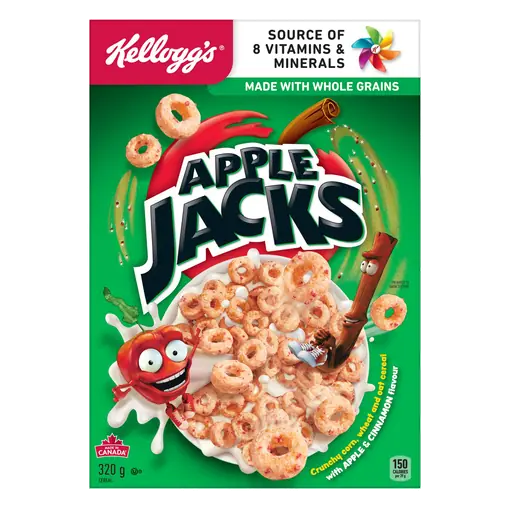 Kellogg's Cereal Apple Jacks Apple & Cinnamon 320 g