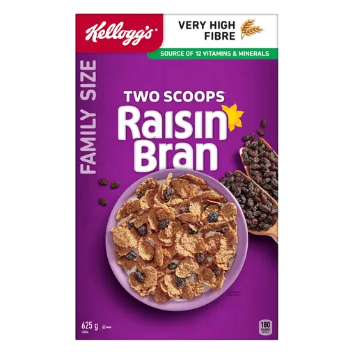 Kellogg's Cereal Raisin Bran Original 625 g