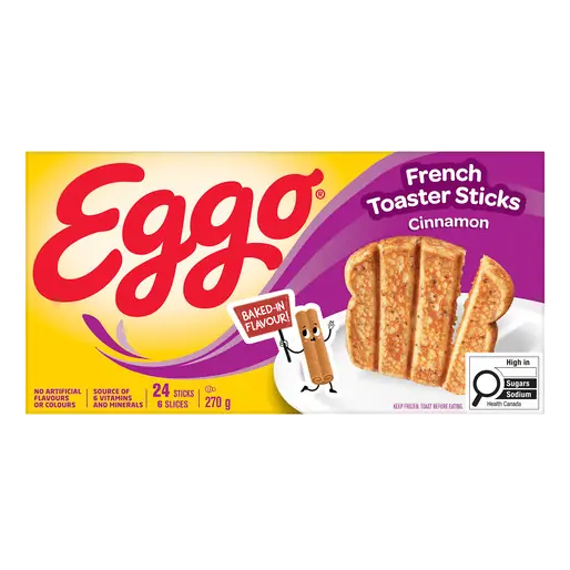 Kellogg's Frozen French Toast Sticks Cinnamon 270 g