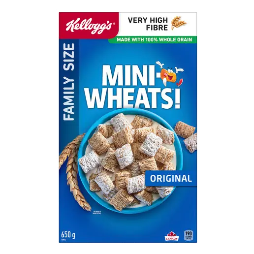 Kellogg's Mini Wheat Cereal Original 650 g
