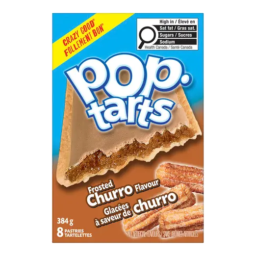 Kellogg's Pop Tarts Pastries Frosted Churro 8 x 48 g