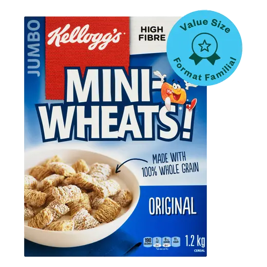 Cereal Mini-Wheats Jumbo 1.2 kg