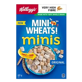 Cereal Mini Wheats Minis 451 g