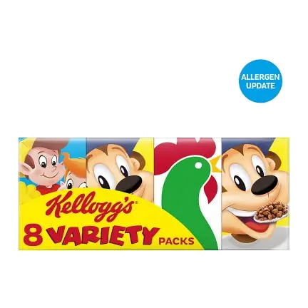 Cereal Variety 8 Pack Breakfast Cereal 196g