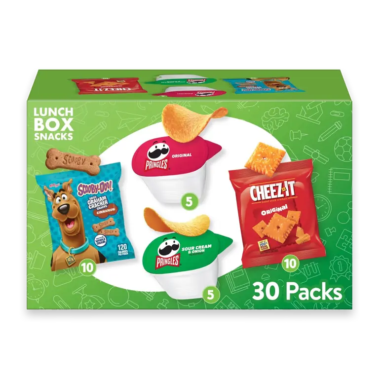 Cheez-It, Pringles Lunch Box Snacks Variety Pack